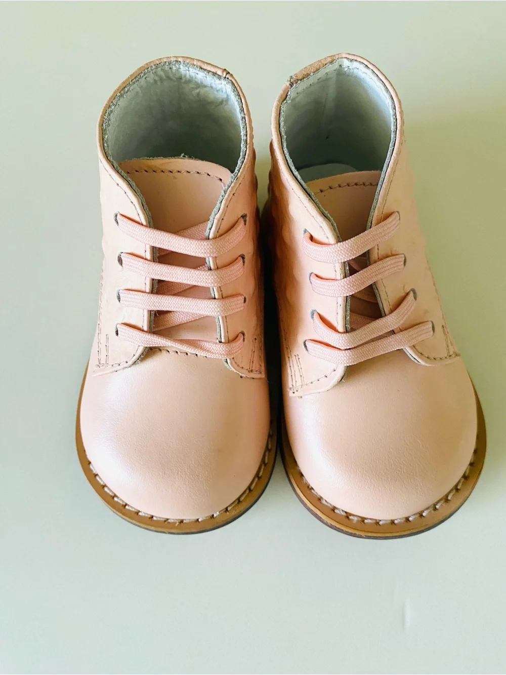 Josmo Baby Walking Shoes First Walker Training Shoes Pink Size 3 Infant Leather